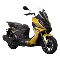 赛科龙 CYCLONE RT150S 城市全能平踏板摩托车 传奇黄领享版