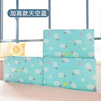 pakey床围栏婴儿防摔儿童防掉宝宝床边挡板2米1.8通用可升降床护栏 加高蓝色小绵羊 长1.8米床围栏(0.6*3)