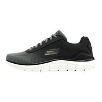 SKECHERS 斯凯奇 男渐变潮流透气轻质回弹跑步运动鞋232399 海军蓝色/黑色/NVBK 45.5