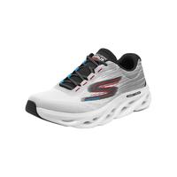 斯凯奇（SKECHERS）轻质缓震跑步运动专业鞋子男耐磨220908 白色/灰色/WGY 43