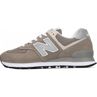 NEW BALANCE NB574系列男鞋女鞋复古拼接经典百搭舒适休闲运动鞋跑步透气耐磨 灰色 ML574EVG 42(脚长26.5cm)