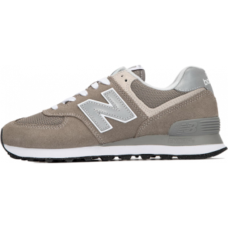 NEW BALANCE NB574系列男鞋女鞋复古拼接经典百搭舒适休闲运动鞋跑步透气耐磨 灰色 ML574EVG 42(脚长26.5cm)
