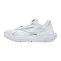 FILA 斐乐女鞋PIONIERE摩登运动鞋2024夏季休闲鞋跑步鞋 斐乐白/明亮白-WB 36.5