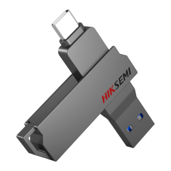 海康威视 X307C USB 3.1 U盘 灰色 32GB USB-A/Type