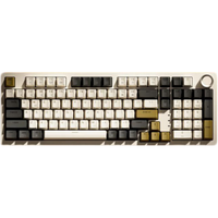 京东京造 JZ990 99键 2.4G蓝牙 多模无线机械键盘 大漠风烟 Gpro 茶轴 单光