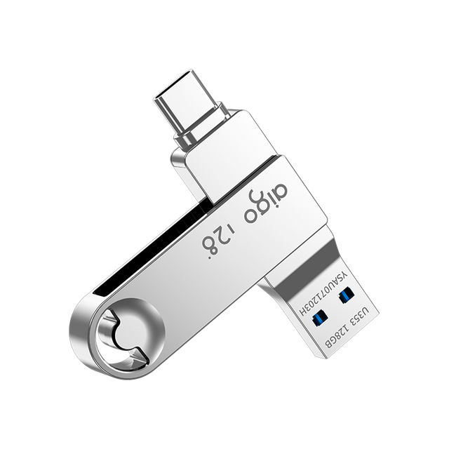 爱国者 U353 USB 3.2 固态U盘 银色 64GB Type-C