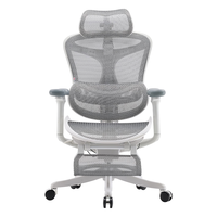 SIHOO 西昊 Doro C100 人体工学椅 云白 脚踏款