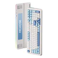 MCHOSE 迈从 K99 99键 2.4G蓝牙 多模无线机械键盘 晴空蓝 琉光冰淇淋轴 RGB