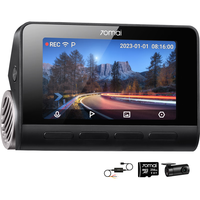 70迈 A810 前后双录行车记录仪+停车监控线 单镜头 车内安装版 256GB 黑色