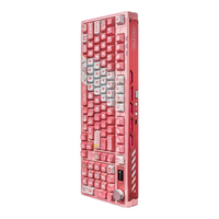 VALKYRIE 瓦尔基里 VK99 99键 三模机械键盘 吕卟 TTC烈焰粉轴 RGB