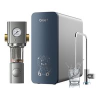 云米 小京龙800G全屋净水套装净水器+前置过滤器VF4-A两件套家用直饮净水器净水机