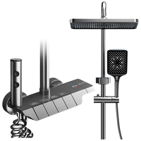 万和淋浴花洒套装冷热卫浴花洒全套家用卫浴增压花洒喷头浴室淋浴器