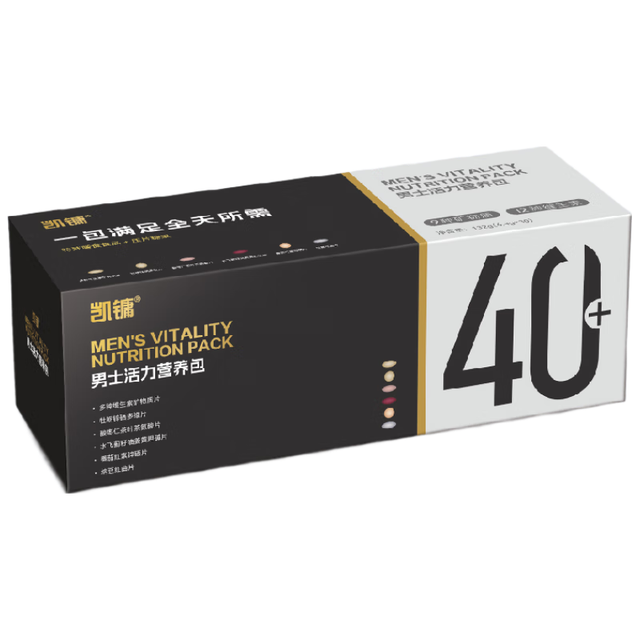 凯镛 男性40+活力营养包132g复合维生素水飞蓟护肝番茄红素