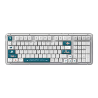  logitech/罗技 热插拔gasket结构 机械键盘+海洋主题键帽  线性手感 单色背光