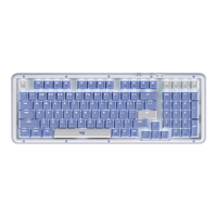  logitech/罗技 热插拔gasket结构 机械键盘+海洋主题键帽  单色背光 机械轴 黑色