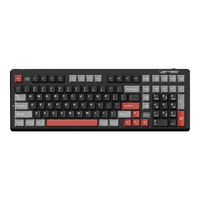 凌豹 K98 101键 三模机械键盘 暗勇者 赤兔轴 RGB