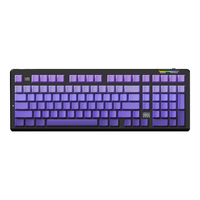 凌豹 K98 101键 三模机械键盘 暮山紫 赤兔轴Pro RGB