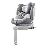 贝比途（BOBEITOO）贝智儿童座椅汽车用婴儿宝宝车载智能通风加热0-12岁可坐躺 智能灰（可折叠支撑腿）