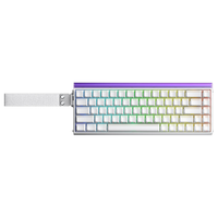 AULA 狼蛛 HERO 68HE 有线键盘 灯塔键帽白色 玉皇磁轴 RGB