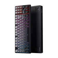 迈从（MCHOSE）G87旋钮无线机械键盘电竞游戏客制化有线/蓝牙三模gasket结构hifi全键热插拔笔记本办公电脑平板 流影黑-TTC快金轴V2-10000mAh