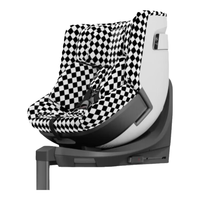 HBR 虎贝尔 E360pro 安全座椅 0-12岁 黑白格