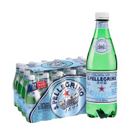 今日必买：圣培露 天然含气矿泉水 500ml*24瓶