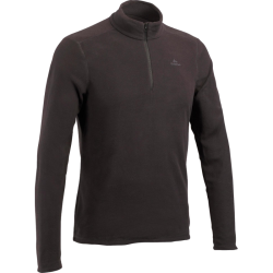 迪卡侬 MH100 Fleece 男子抓绒衣 966425 黑色 M