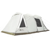 MOBI GARDEN 牧高笛 揽盛3杆 梯形隧道帐篷 NX21561041 晨雾白 520*340*210cm 8人