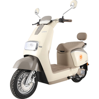 五星钻豹电动车72V20AH长续航电瓶车1200W大电机电动摩托车 N5 奶酪白/奶油棕