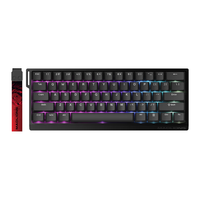 美加狮 MAD CATZ MAD 60 HE 61键 有线机械键盘 磁珀轴Pro RGB