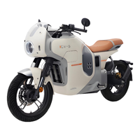 五羊-本田摩托年度E-VO超酷电动摩托车8000W续航170KM宁德时代汽车级锂电池72V84Ah极速破百奶杏白 170KM超长续航
