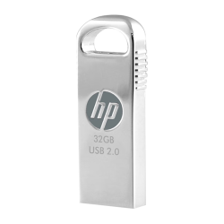 惠普 v206w USB 2.0 U盘 银色 32GB USB-A