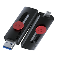 lexar雷克沙双头u盘高速U盘128G USB3.2 Type-C/A手机电脑车载u盘