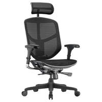 Ergonor 保友办公家具 金卓系列 人体工学电脑椅 黑色 尼龙脚