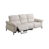 CHEERS 芝华仕 50833M 电动布艺沙发 大三人左功能 燕麦白