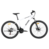 喜德盛（xds）山地自行车黑客380禧玛诺后变26轮径21速碟刹单车 灰黑15.5英寸 灰黑  身高150-165