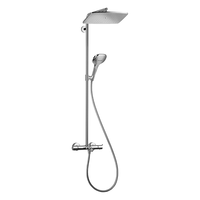 hansgrohe 汉斯格雅 飞雨系列 26162007 方形恒温花洒套装