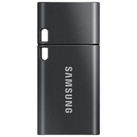 SAMSUNG 三星 MUF-512DA/APC USB3.2 Gen1 U盘 秘境灰 512GB Type-C