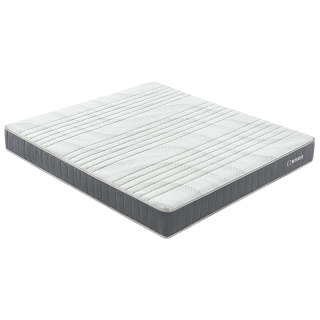 今日必买：城市爱情 喜临门抗菌防螨偏硬舒脊记忆棉轻音独袋弹簧床垫大白H 1.5x2米