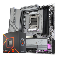 技嘉（GIGABYTE）主板CPU 板U套装冰雕B650M AORUS ELITE AX ICE+7500F处理器