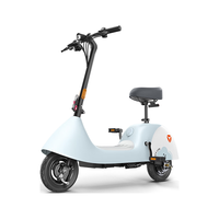 雅迪（yadea）小云朵电动自行车 小巧轻便成人男女家用电动车 可折叠电瓶车（仙女粉）