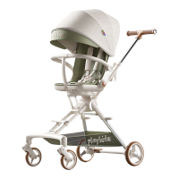 playkids 步playkids普洛可A8max三代遛娃神器推车婴儿车0-3岁用折叠可坐可躺婴儿车 A8MAX天使之翼+原装餐盘