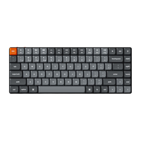  Keychron 三模连接 机械键盘 内填充棉  单色背光 红轴 白光