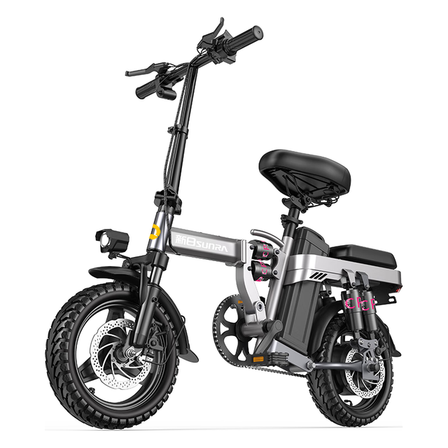 新日 品牌新国标折叠电动自行车铝合金代驾电动车锂电池助力电瓶车 高配版-汽车级电芯续航约≤