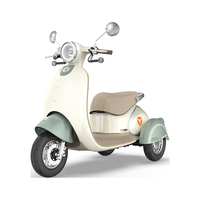 Yadea 雅迪 电动车冠能A90复古电动车电动载人三轮车 颜色到店选购