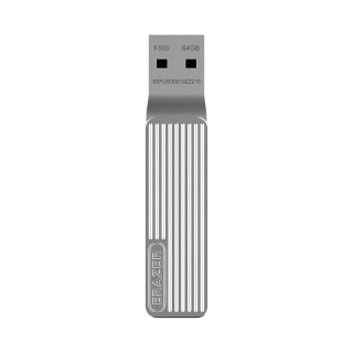 联想 异能者 F500 USB3.2 U盘 银色 64GB USB-A/Type-C