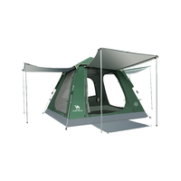 CAMEL 骆驼 牧云 4 弹压三门帐篷 A1S3NA105 湛蓝 210*210*150cm 3-4人