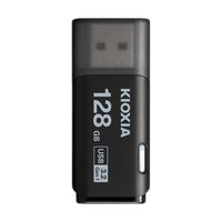  KIOXIA/铠侠 隼闪系列 读速100MB/s U盘  黑色 128GB
