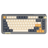 FOPATO 虎八兔 F75 75键 2.4G蓝牙 多模无线机械键盘 纸醉金迷 TTC海王星轴 RGB