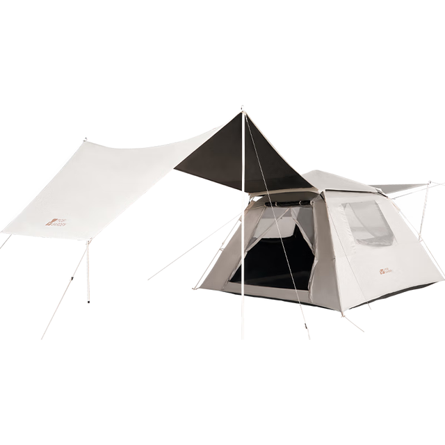 牧高笛 零动155帐篷+天幕 黑胶版